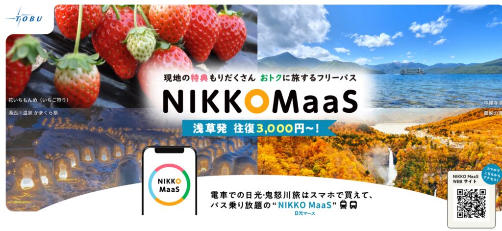 【まわりゃんせみたいな切符】日光MaaSフリーパスでスマートに世界遺産を巡る!